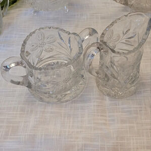 Circa 1910 Cream and sugar set